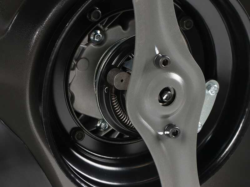 Weibang WB537SCV3B - Tagliaerba trazionato a scoppio - Motore da 196cc - 3 Marce - 4in1