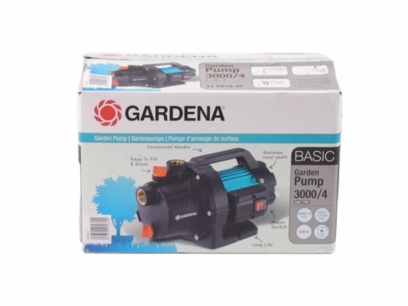 Gardena 3000/4 BASIC - Pompa da giardino - 600W - 3.000 l/h - 3.5 bar