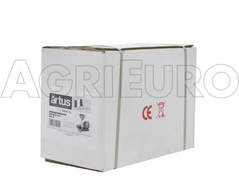 Artus 9008NE - Passapomodoro N.3 - Motore ad induzione professionale da 400W