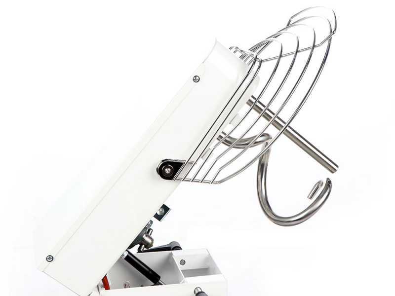 Mixer 2000 T Deluxe - Impastatrice a spirale ribaltabile - Capacit&aacute; 16Kg - Trifase