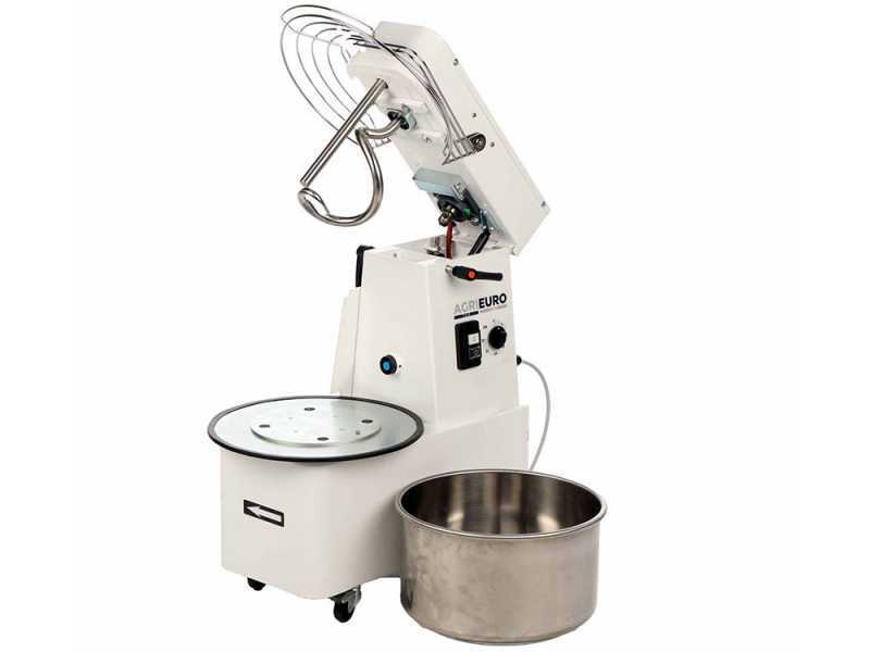 Mixer 2000 T Deluxe - Impastatrice a spirale ribaltabile - Capacit&aacute; 16Kg - Trifase