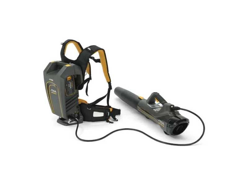 Stiga SAB 900 AE Kit - Soffiatore a batteria - 2 batterie da 48V 7.5Ah