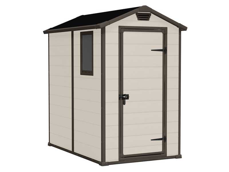 Keter Manor beige - Casetta da giardino - Con finestra laterale