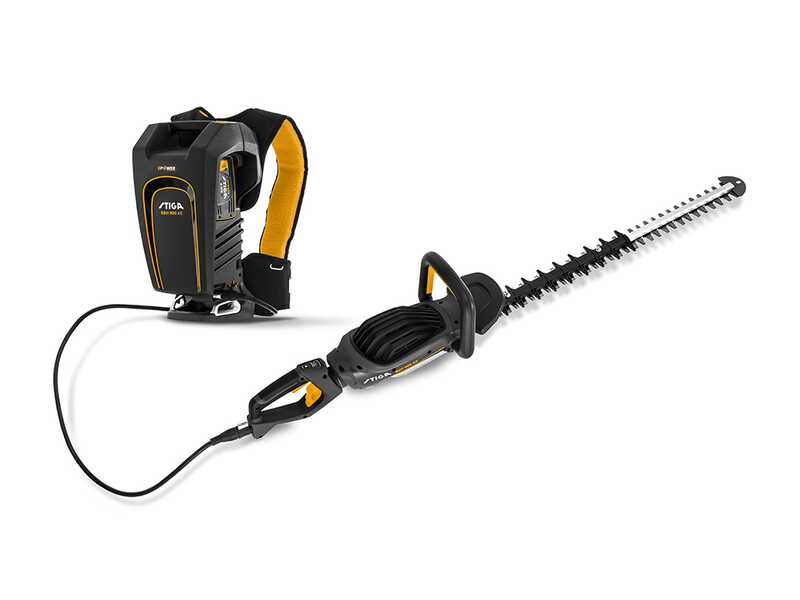 Stiga SHT 900 AE Kit - Tagliasiepi a batteria 2x48V/7.5Ah - Lama da 82 cm