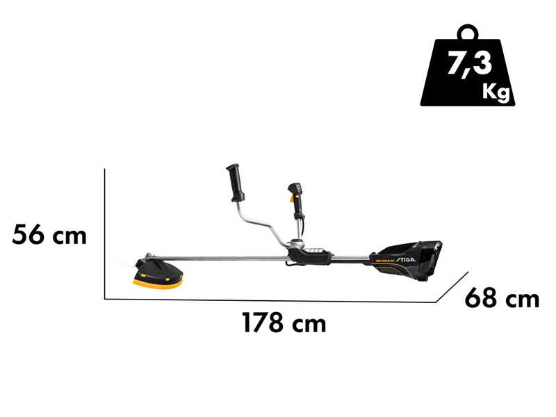 Stiga SBC 900 D AE Kit - Decespugliatore a batteria - 2x48V/7,5Ah