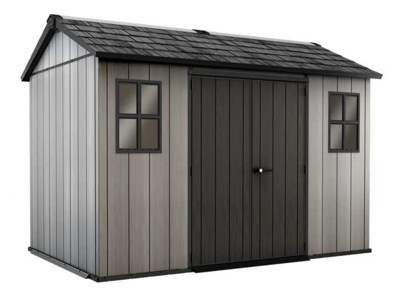 Keter Oakland 1175 - Casetta da giardino - Con finestre frontali - 350x229x254 cm