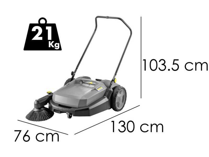 Karcher KM 70/20 C  - Spazzatrice manuale a spinta con cesto di raccolta