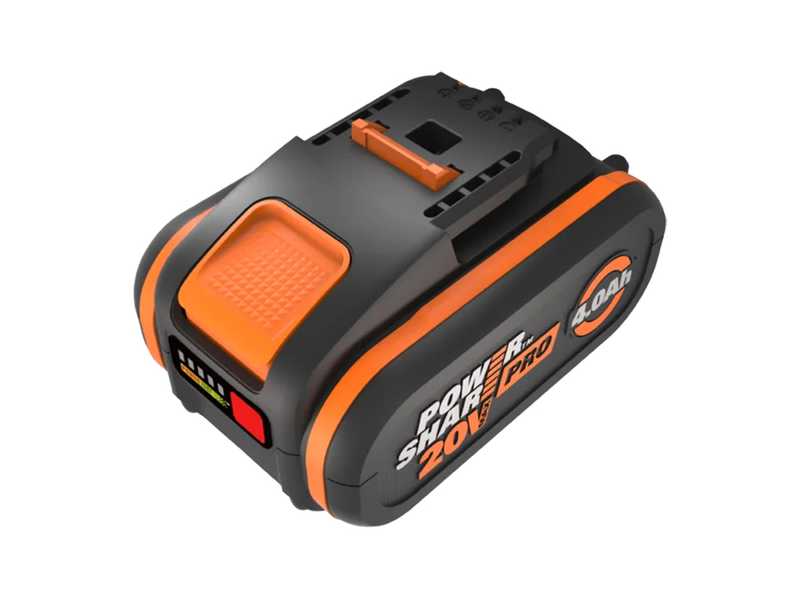 Worx Nitro WG350E - Elettrosega a batteria 20V 4Ah - Lama da 30 cm 