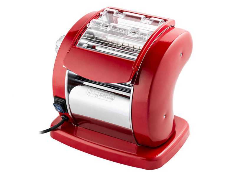 Imperia PastaPresto Classica Rosso - Macchina per la pasta elettrica in INOX