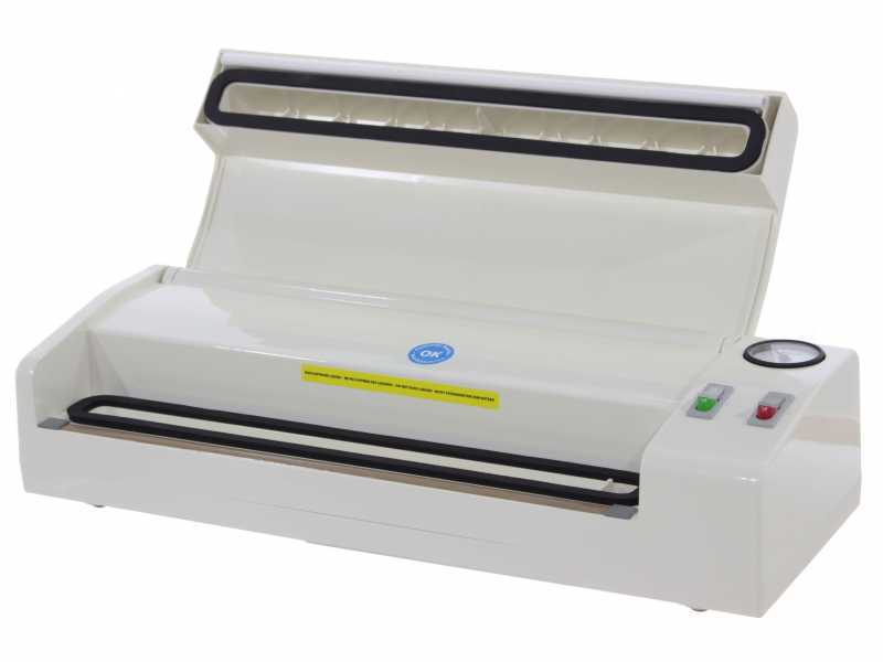 Macchina Sottovuto Automatica Reber VacuMax 100 MX 100 - 180W - 850mbar - Barra Saldante 32cm - Risparmio Energetico