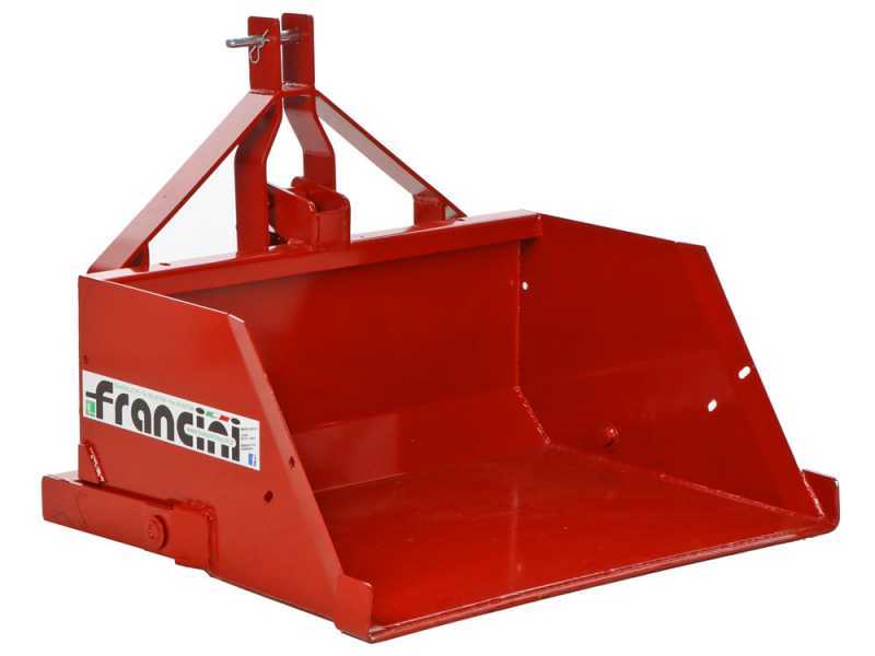 Francini PR 100 - Paletta posteriore idraulica per trattore - da 100 cm - Portata 400Kg