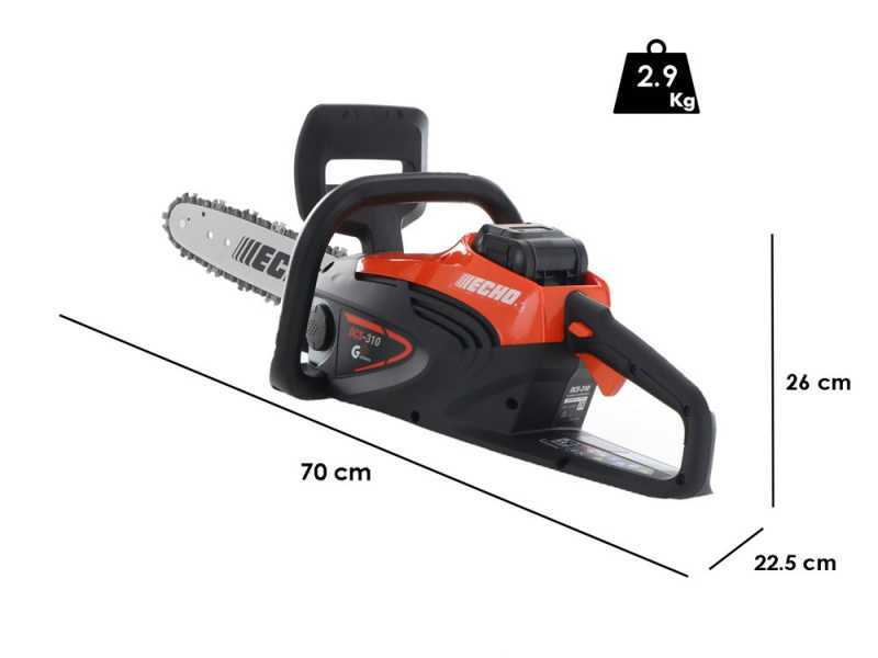 Echo DCS-310 - Motosega a batteria - 40V - SENZA BATTERIA E CARICABATTERIA