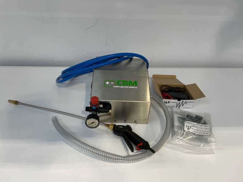 OUTLET - PICCOLI DIFETTI ESTETICI - Motopompa a batteria per irrorazione Comet CBM 1500 HP - Batteria da 12V e 35 Ah