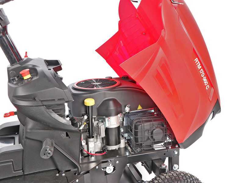 GeoTech-Pro RTM 170-960 C - Trattorino tagliaerba - Cambio meccanico - Cesto di raccolta