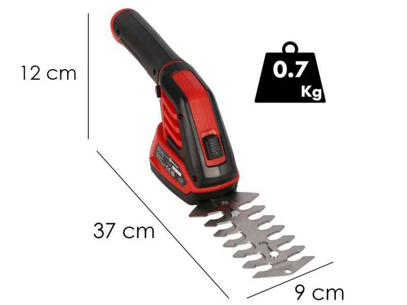 Einhell GC-CG 3,6/70 Li - Forbice tagliaerba a batteria con asta - 3.6V 2Ah