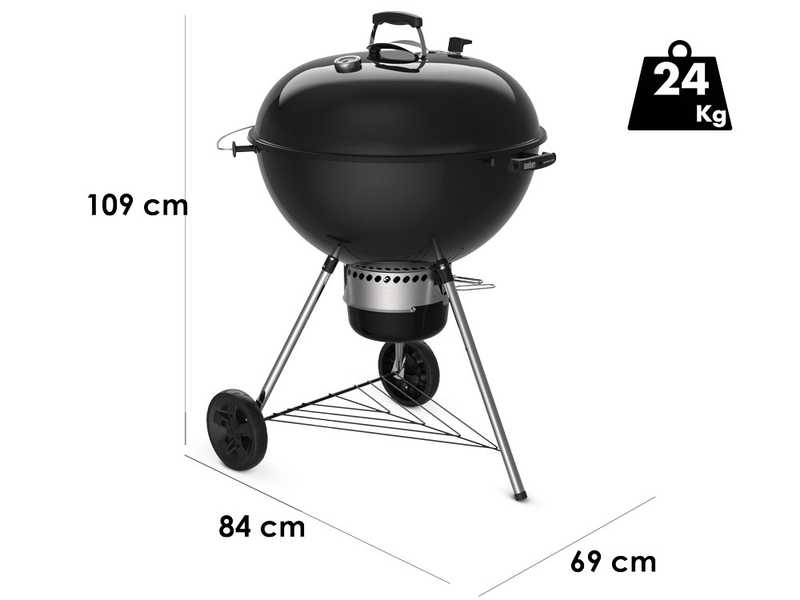 Weber Master Touch E-6755 WBR - Barbecue a carbone
