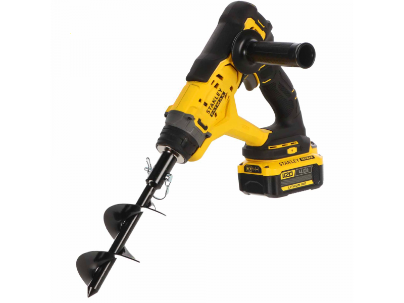 Stanley Fatmax SFMCGA75 - Trivella a batteria - 20V 4Ah - Punta inclusa da 15.5 cm