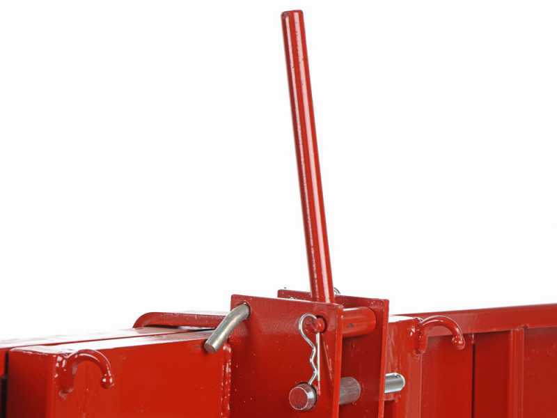 Francini P 130 - Cassone transporter per trattore - Ribaltabile - 3 sponde apribili