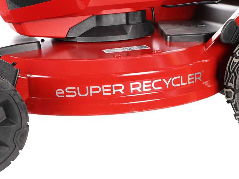 Toro eSuper Recycler eC53 - Tagliaerba a batteria - 60V/7.5Ah - Scocca in alluminio - Taglio 53 cm