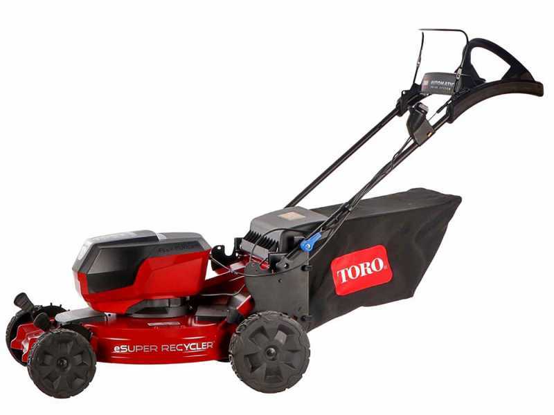 Toro eSuper Recycler eC53 - Tagliaerba a batteria - 60V/7.5Ah - Scocca in alluminio - Taglio 53 cm