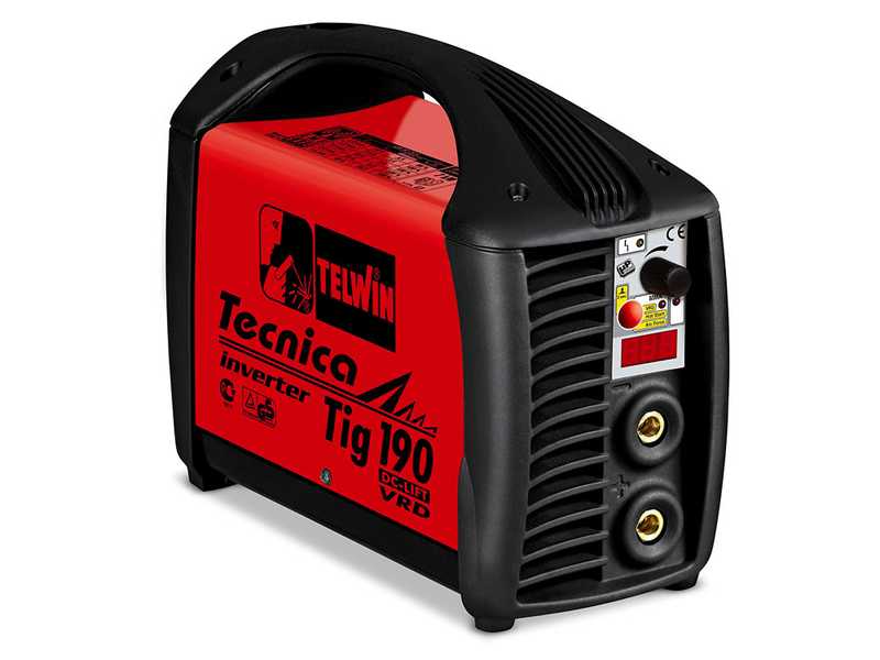 Telwin Tecnica Tig 190 DC - Saldatrice Inverter (MMA,TIG LIFT), corrente continua (DC)
