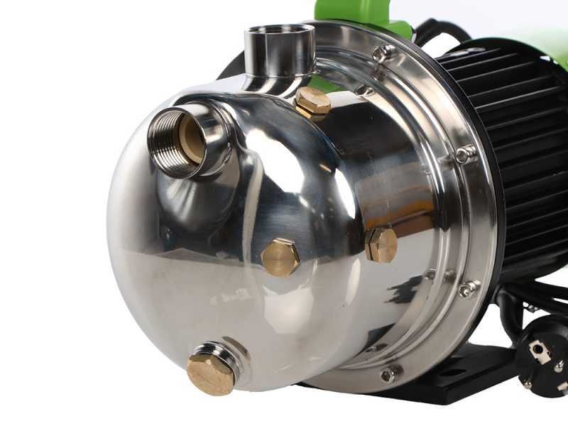 Ribimex PRGJET101I Jet Inox - Pompa autoadescante elettrica da giardino - 970 W