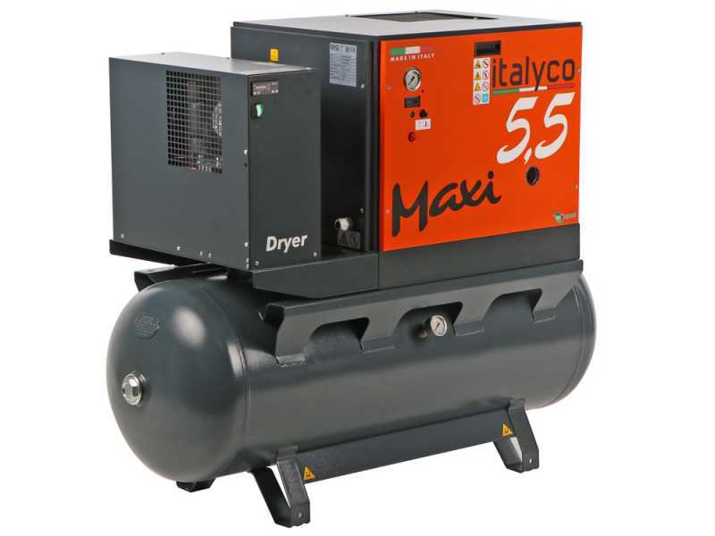 Italyco Maxi 6/270 D- Compressore rotativo a vite - Pressione max 10 bar
