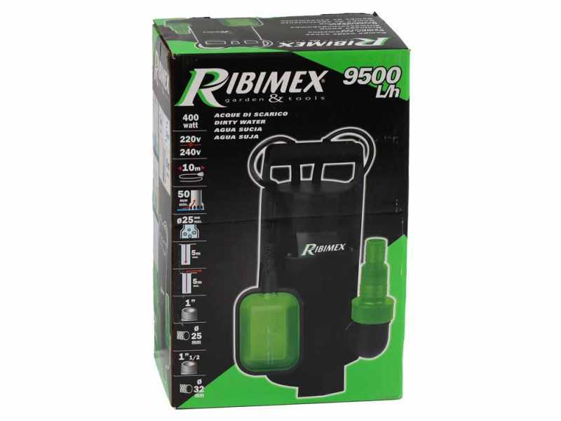 Ribimex PRPVC400C - Pompa sommersa per acque sporche - 400 W