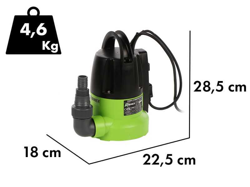 Ribimex PRPVC401SP - Pompa sommersa elettrica per acque chiare - 400 W