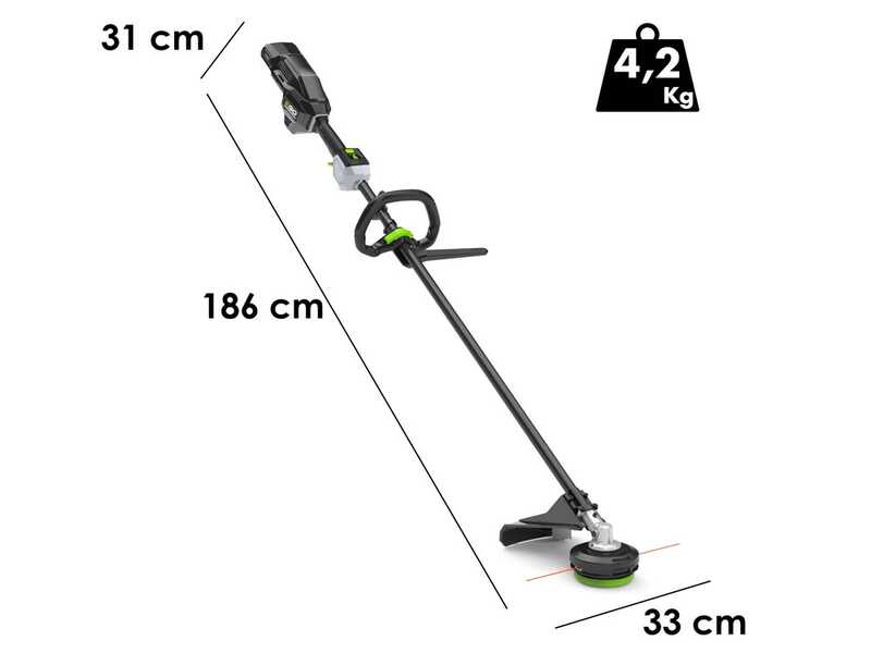 PROMO EGO STX 4500 - Decespugliatore a batteria - 56V - SENZA BATTERIA E CARICABATTERIA