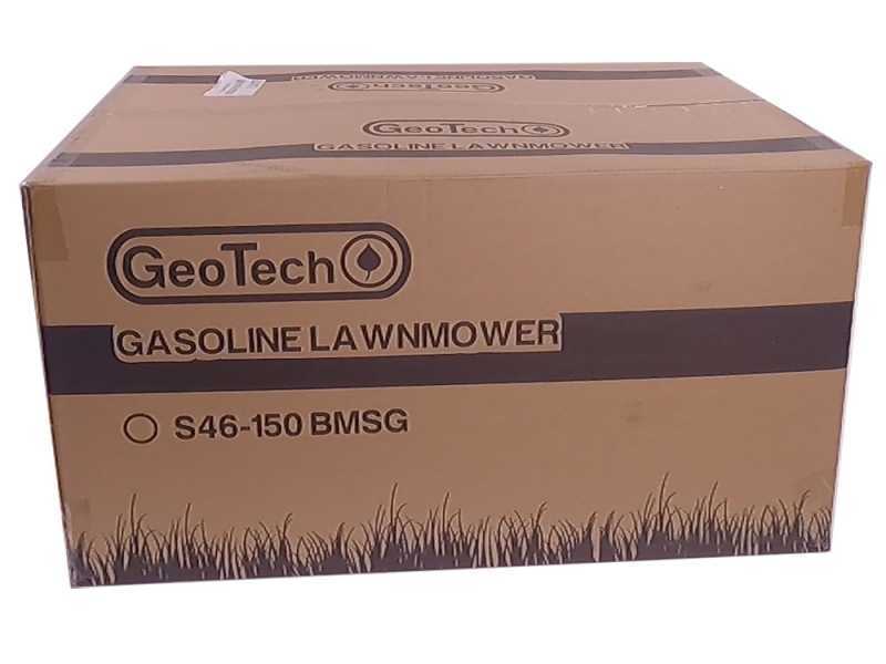 GeoTech S51-170 BMSGW ES - Tagliaerba a scoppio trazionato - 4 in 1 - lama da 51 cm - Avviamento elettrico