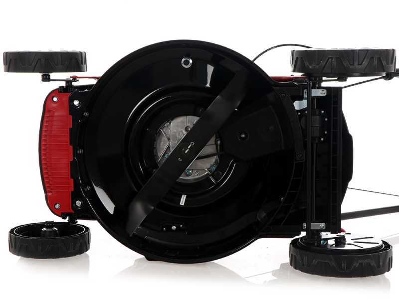 GeoTech S51-170 BMSGW ES - Tagliaerba a scoppio trazionato - 4 in 1 - lama da 51 cm - Avviamento elettrico
