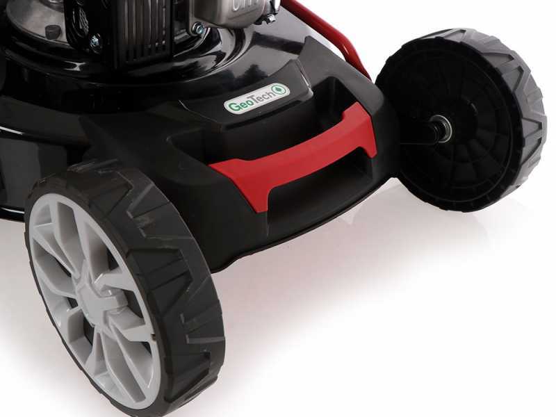 GeoTech S51-170 BMSGW ES - Tagliaerba a scoppio trazionato - 4 in 1 - lama da 51 cm - Avviamento elettrico