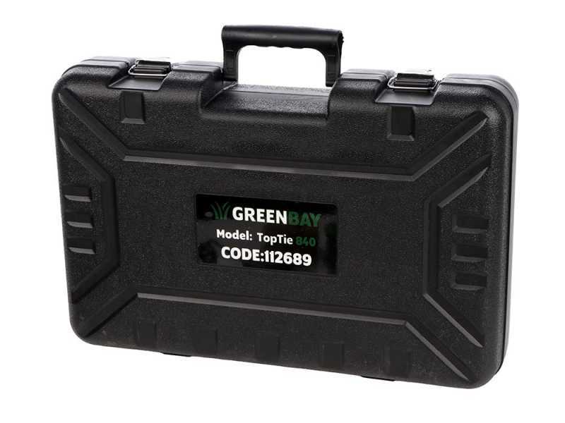 GreenBay TopTie 840 - Legatrice per vigneto a batteria - 2 x 16.8V 2Ah