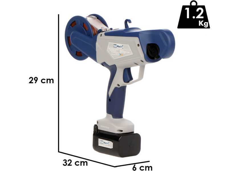 Bullmach Arianna 60-40 - Legatrice per vigneto a batteria - 2 x 16.4V 2Ah