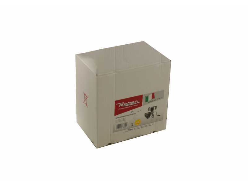 Reber 8603 N - Passapomodoro Manuale N.3 - Imbuto e Sgocciolatoio in acciaio INOX