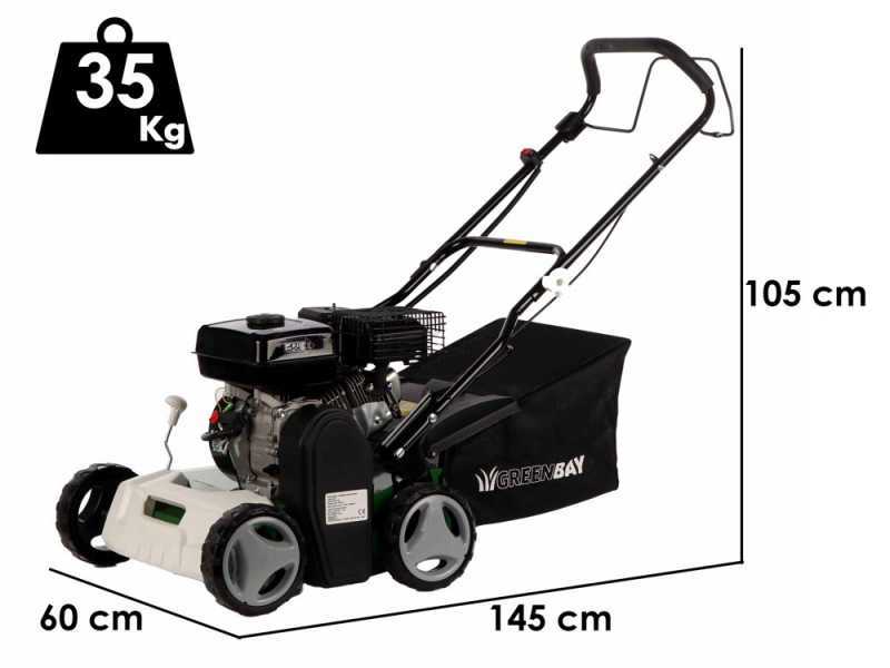 GreenBay PS 700-25 kit spazzola - Arieggiatore multiuso a scoppio - Motospazzatrice