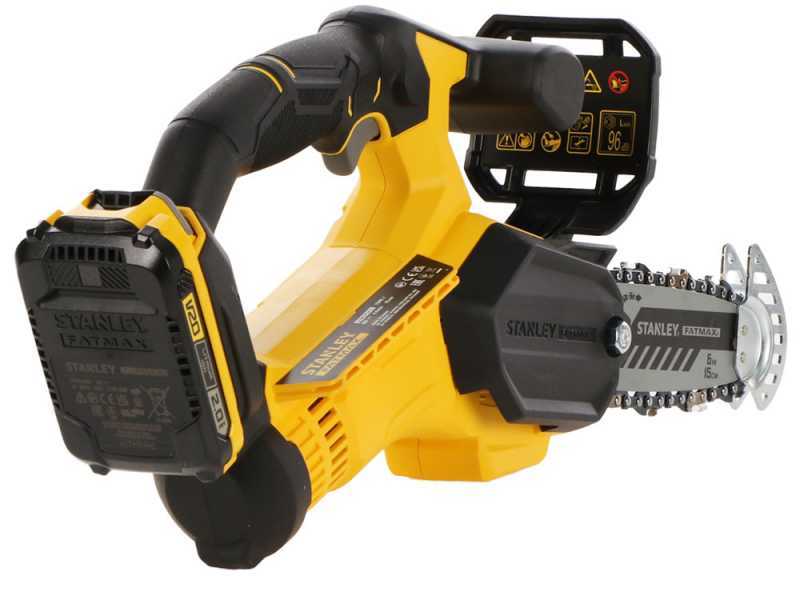 Stanley Fatmax SFMCPS415 - Motosega da potatura a batteria - 20V - SENZA BATTERIE E CARICABATTERIE