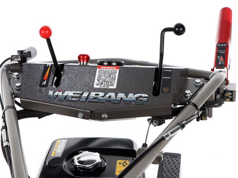 Weibang WBGT6813 - Trinciaerba professionale a martelli - cingolato - ibrido