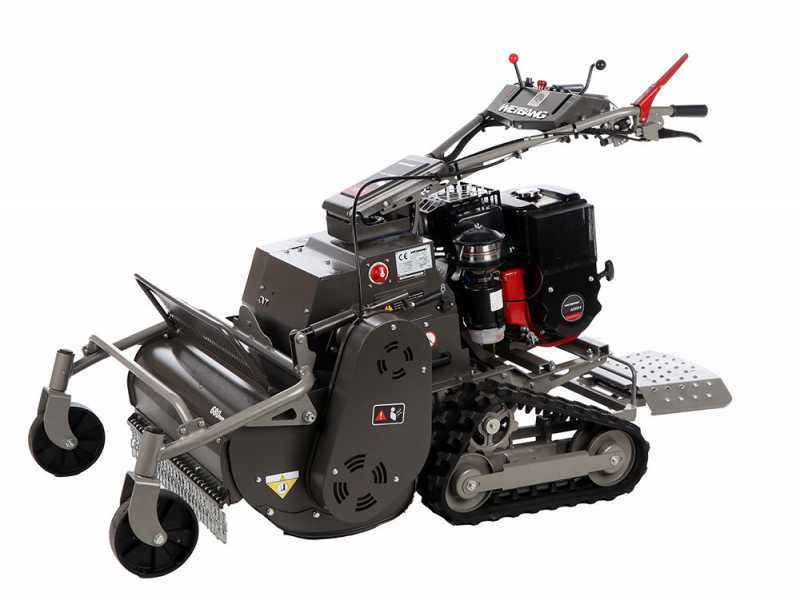 Weibang WBGT6813 - Trinciaerba professionale a martelli - cingolato - ibrido