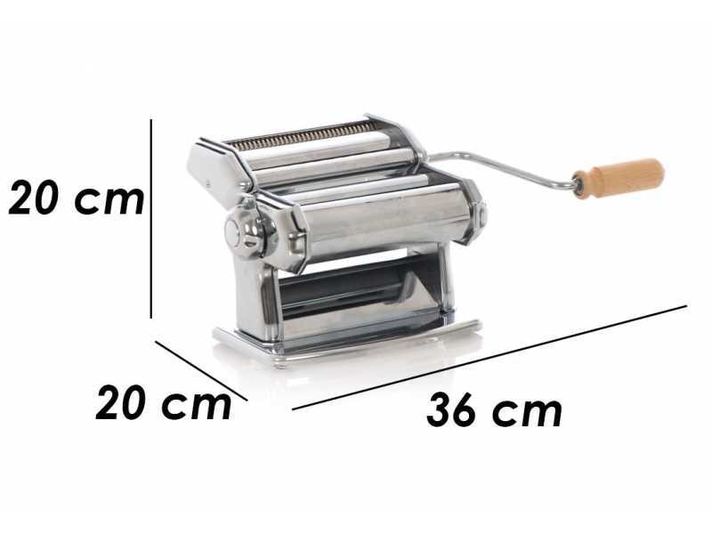 Imperia Fabbrica della Pasta Gourmet - Macchina per la pasta manuale in INOX