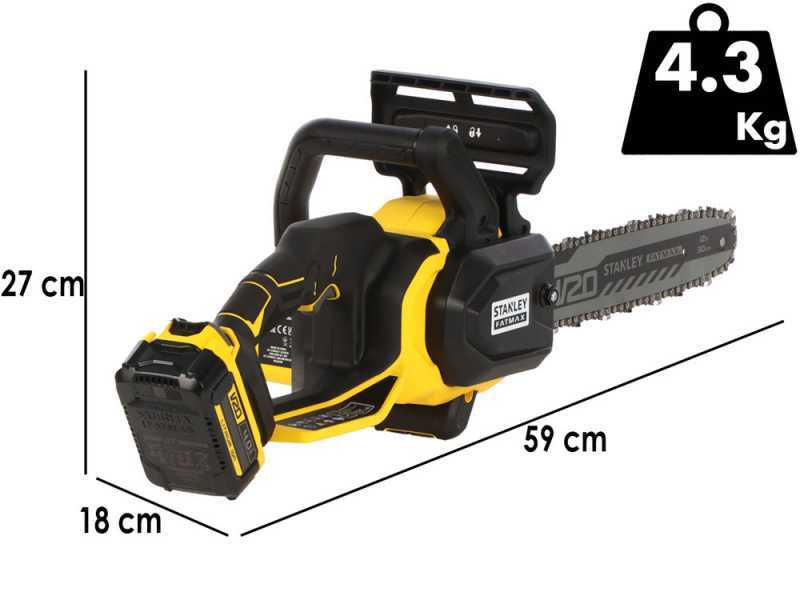 Stanley Fatmax SFMCCS730 - Elettrosega a batteria da taglio - 20V - SENZA BATTERIE E CARICABATTERIE