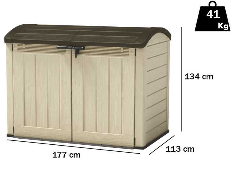 Keter Store it Out Ultra - Armadio porta attrezzi da giardino