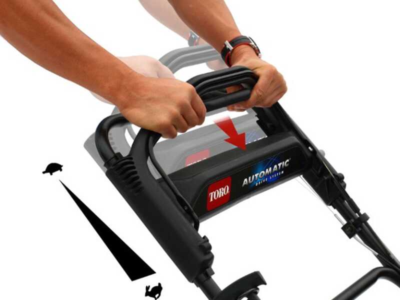 TORO Recycler S55AST - Tagliaerba a scoppio - Motore B&amp;S675 EXI - Taglio da 55 cm