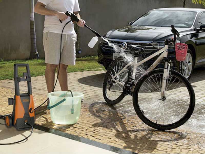 Black &amp; Decker PW1450TDL-QS - Idropulitrice ad acqua fredda - 105 bar - 426 l/h