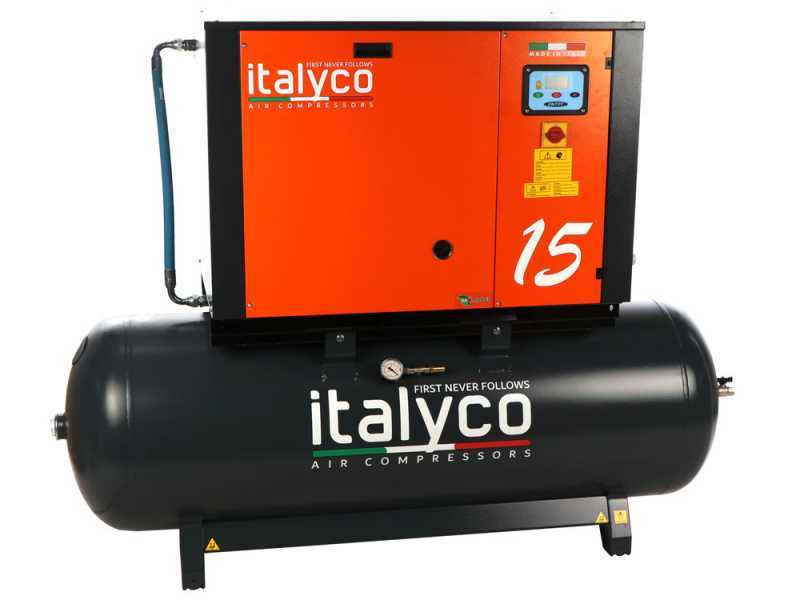 Italyco KV 15/500 Premium - Compressore rotativo a vite - Pressione max 10 bar