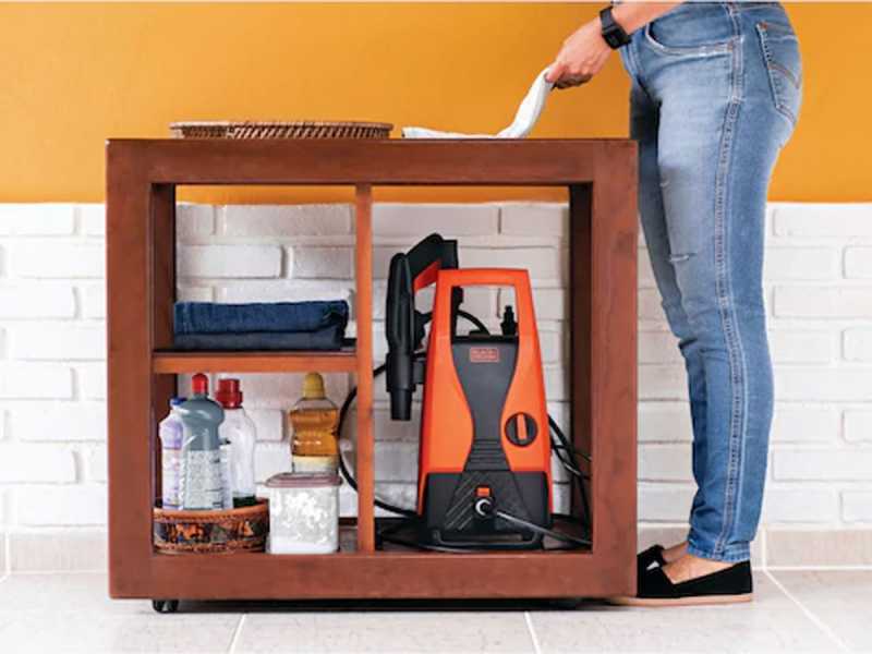 Black &amp; Decker PW1450TD-QS - Idropulitrice ad acqua fredda - 105 bar - 426 l/h