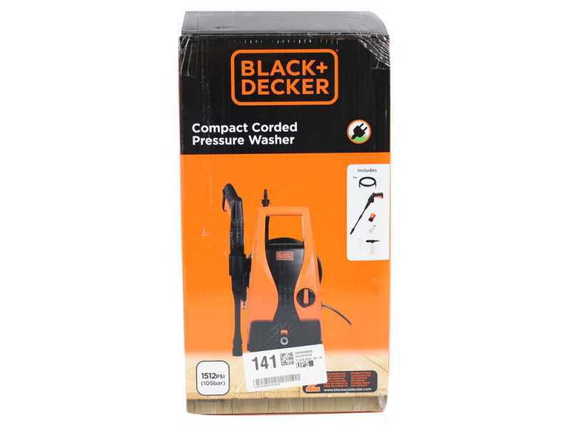 Black &amp; Decker PW1450TD-QS - Idropulitrice ad acqua fredda - 105 bar - 426 l/h