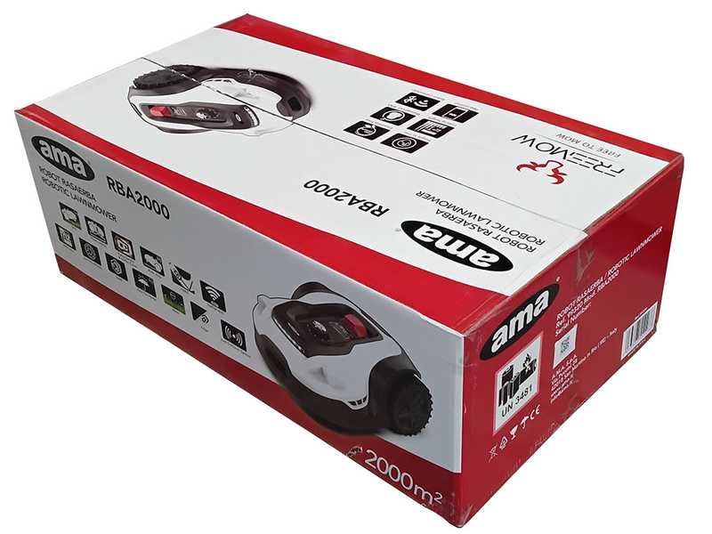 AMA FREEMOW RBA1601 - Robot Rasaerba