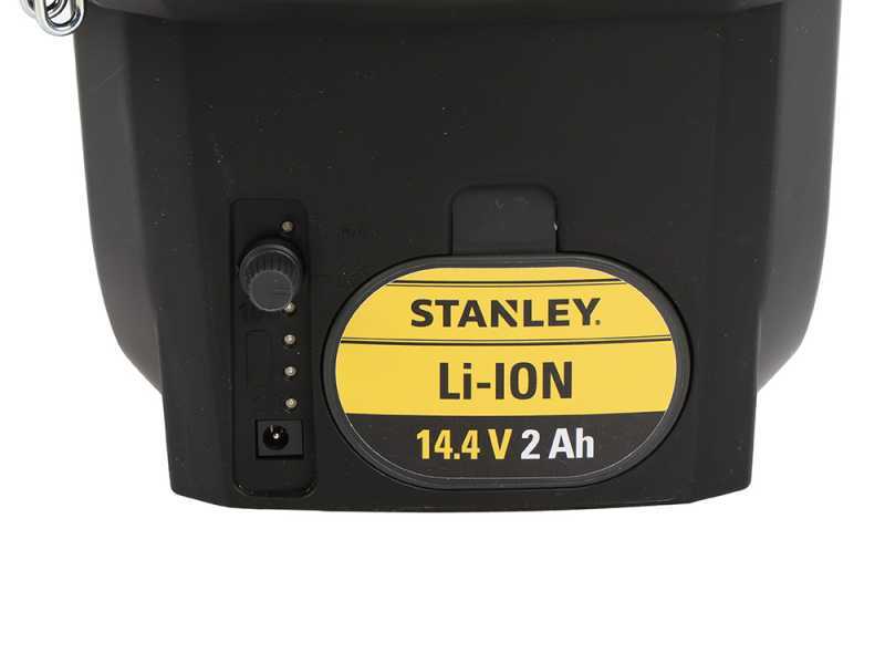 Stanley SXSPBS16E - Pompa irroratrice a batteria a spalla - 16 litri - 14,4V - 2Ah